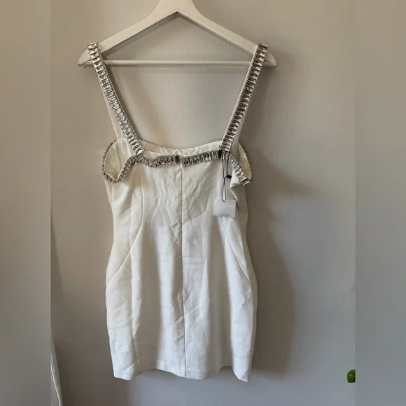 NBD Meralma Mini Dress in White - Picture 3 of 8